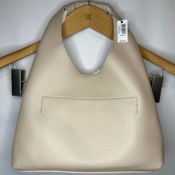 Banana Republic Factory mini Vegan leather slouchy tote bag - Picture 2 of 9